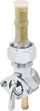 Bikers Choice 75-Up XL Big Twin Custom Chrome 22MM Straight Petcock Replaces H-D 62163-75
