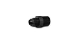 Vibrant -12AN to 1/2in NPT Straight Adapter Fitting - Aluminum