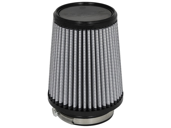 aFe MagnumFLOW Pro DRY S Universal Air Filter  4in Flange, 6in Base, 4-3/4in Top, 7in Height
