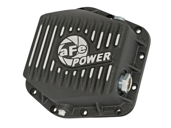 aFe Power Rear Differential Cover (Machined Black) for 15-17 GM Colorado/Canyon 12 Bolt Axles