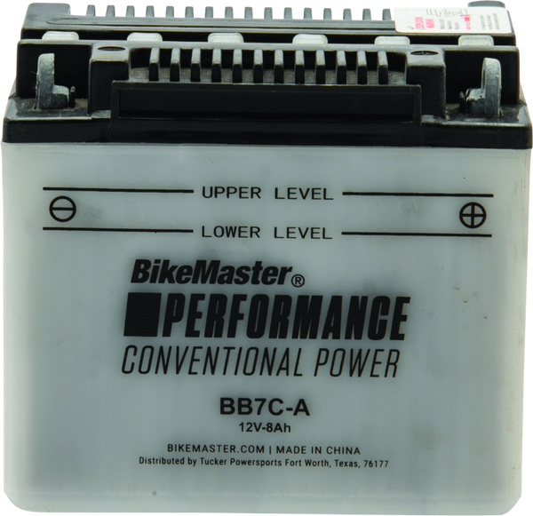 BikeMaster BB7C-A Motorcycle Battery  Yamaha BW200 / TW200 / XC125 Riva 125