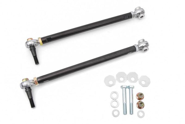 BMR 14-19 Chevrolet Corvette Black Anodized Toe Rods for 15in Conversion Kit