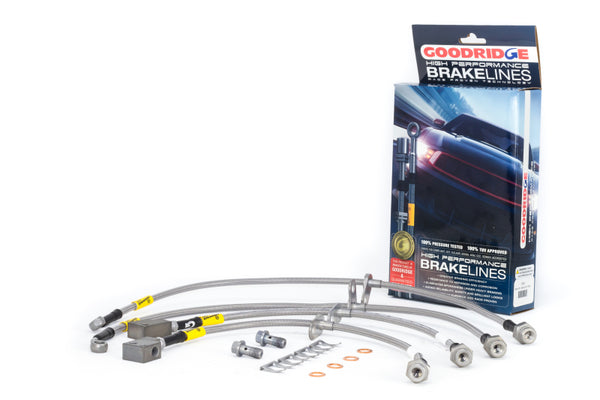 Goodridge Stainless Steel Brake Line Kit for 17-21 Honda Civic Type-R (FK8)