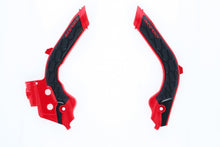 Load image into Gallery viewer, Acerbis 19-22 KTM 125-501 TC/FC/FX/FE/S/TE/TX/ 21-23 GasGas Frame Guards- X-Grip - Red/Black