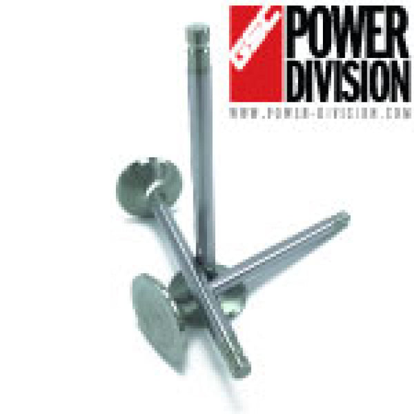 GSC Power Division 2JZ Chrome Alloy Exhaust Valves - 30mm Head, 6.6mm Stem (Set of 12)