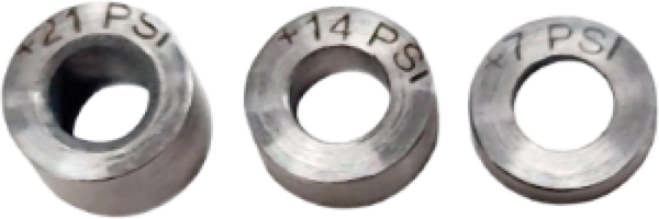 Boundary Nissan VQ (All Types) VHR Shim Kit (10/20/30 PSI) - 3 Shims