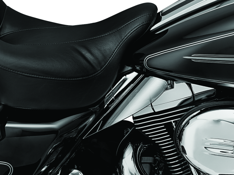 Kuryakyn Saddle Shields Heat Deflectors 09-Up Touring Smoke