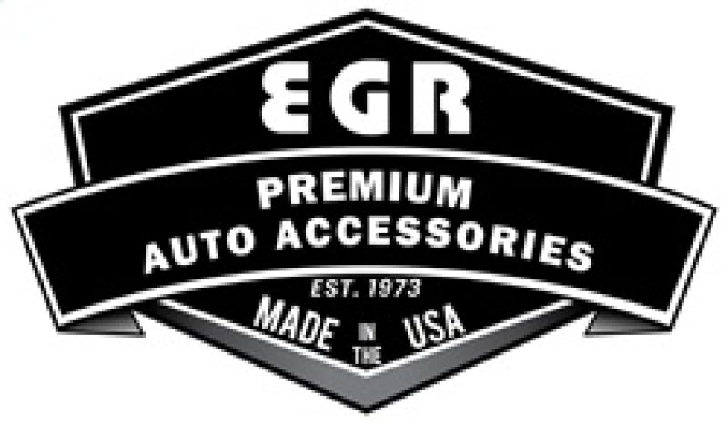 EGR 2019 Dodge Ram 1500 Crew Cab SlimLine In-Channel Window Visors Set of 4 - Dark Smoke