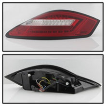 Load image into Gallery viewer, Spyder Porsche 987 Cayman 06-08 / Boxster 05-08 LED Tail Lights - Red Clear ALT-YD-P98705-LED-RC