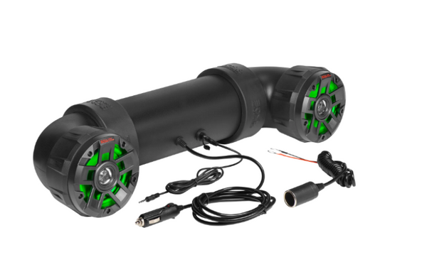 Boss Audio Systems Amplified Bluetooth Sound System with 4in Speakers & RGB Illumination for ATV/UTV