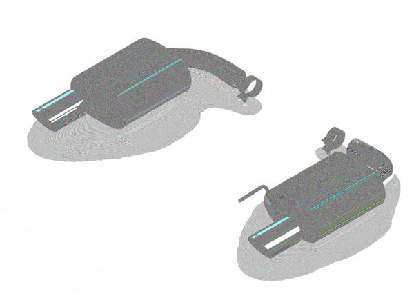 Borla ATAK Cat-Back Exhaust Rear Section for 15-17 Ford Mustang GT 5.0L V8