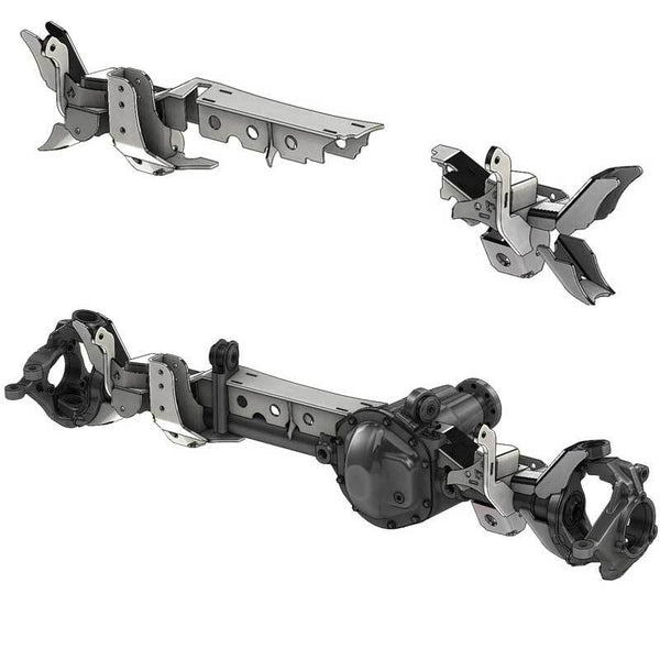 Artec Industries Front Axle Swap Kit  Dana 44 LCA Brackets (Standard Holes) for 19932006 Jeep Wrangler TJ
