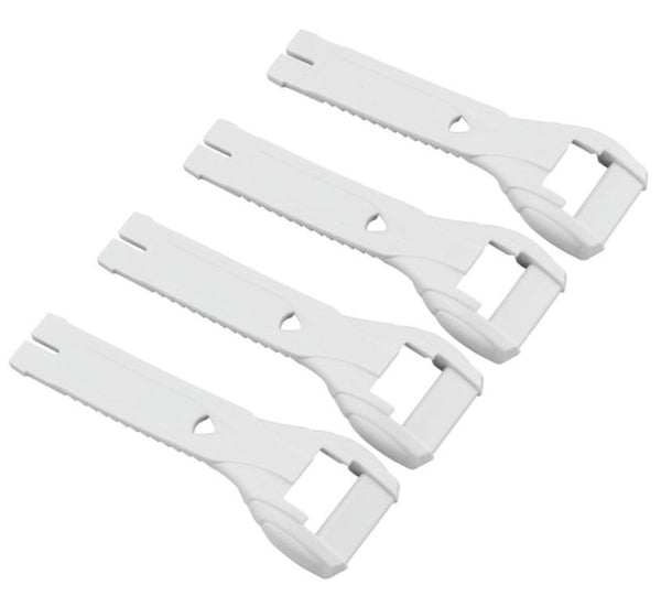 Gaerne SG10 Short Strap Replacement - White (Set of 4)