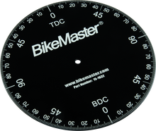 Load image into Gallery viewer, BikeMaster Timing Degree Wheel Aluminum