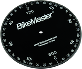 BikeMaster Timing Degree Wheel Aluminum