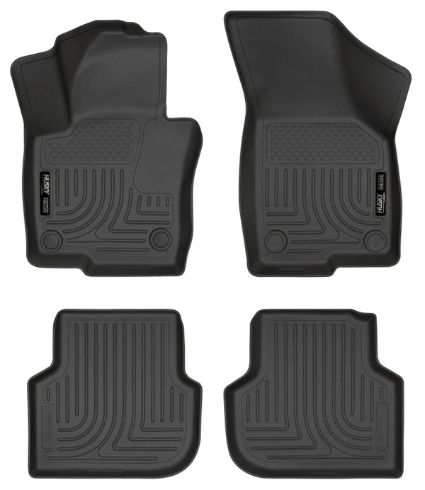 Husky Liners WeatherBeater Black Floor Liners for 2011 Volkswagen Jetta Sedan