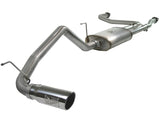 aFe MACHForce XP Exhaust Cat-Back 2.5/3in SS-409 w/ Polished Tip 04-12 Nissan Titan V8 5.6L