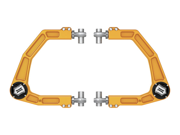 ICON 2024 Toyota Tacoma Billet Upper Control Arm with Delta Joint PRO - Gold Anodized