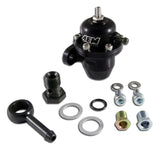 AEM Black Adjustable Fuel Pressure Regulator For Honda/Acura 1986-2002 Supports Up to 1000HP P/N 25-303BK