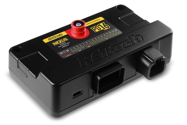 Haltech NEXUS/Elite Series ECU PD16 PDM with 120A Surlok Power Connector & USB Cable