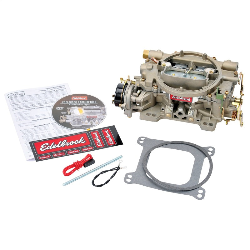 Marine 4-Barrel Carburetor Edelbrock 600 CFM w/ Electric Choke