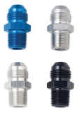 Fragola -8AN x 1/2 NPT Straight Adapter - Black