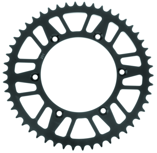BikeMaster 520 Rear Steel Sprocket 50T for Yamaha (Black)