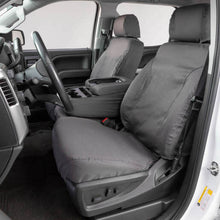 Load image into Gallery viewer, Covercraft 22-24 Dodge Ram 2500 Polycotton SeatSaver Custom Front Row Seat Covers - Grey