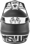 Answer AR1 Sweep Helmet Black/White Youth - Large