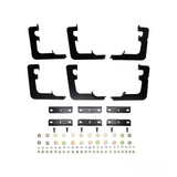 Westin 19 Ram 1500 Quad/Crew Cab (Ex. Classic) Premier Oval Nerf Step Bar Mount Kit - Black