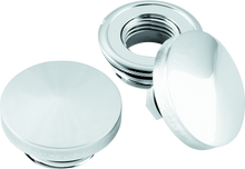 Load image into Gallery viewer, Bikers Choice 82-Up Chrome Pointed Gas Cap Set With Paint Savers