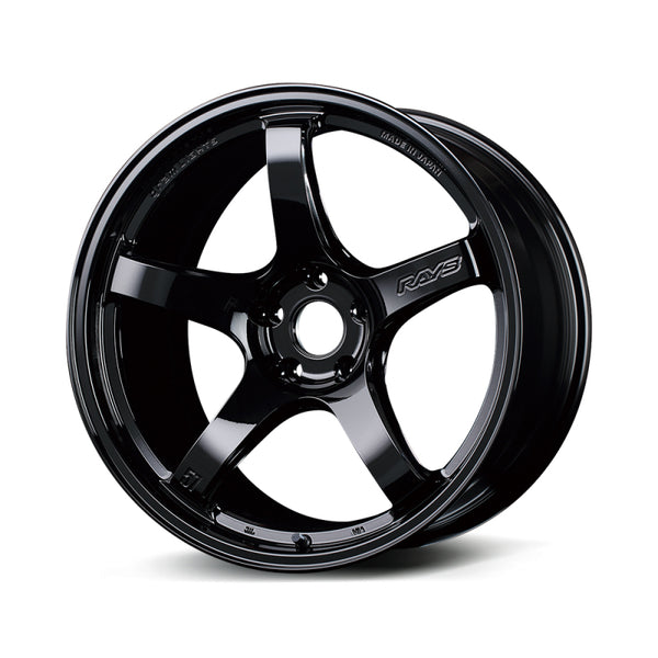 Gram Lights 57CR Gloss Black Wheel 18x9.5 +22 5x114.3