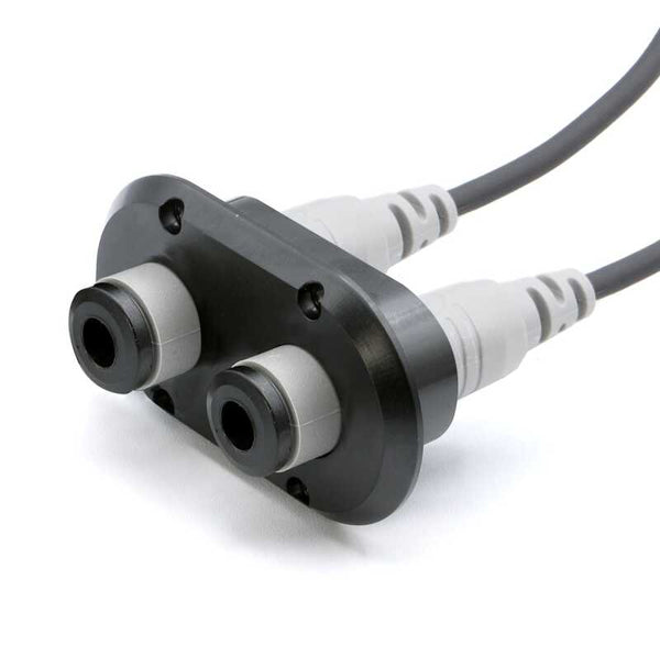 Rugged Radios Dual Headset / Helmet Jack Flush Mount Offroad