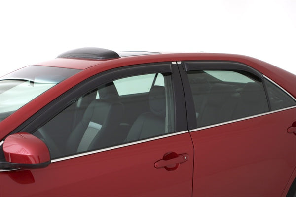 AVS Ventvisor Window Deflectors for 20172018 Hyundai Elantra (Excl. GT) - 4pc Smoke