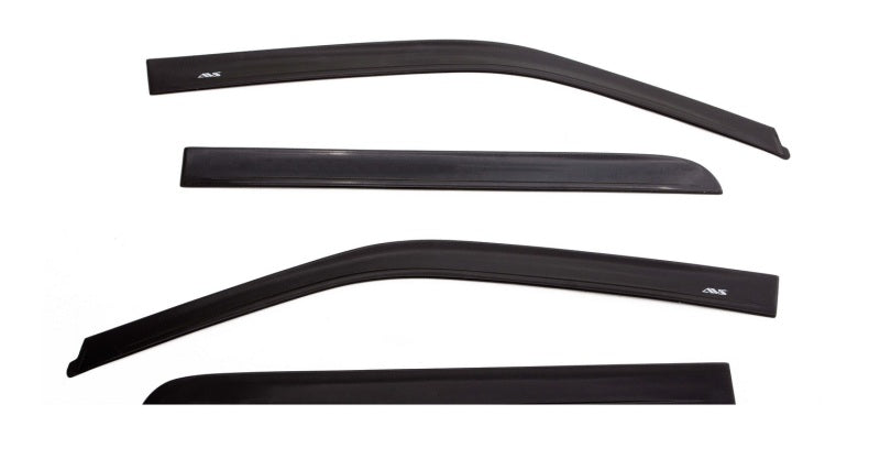 AVS 15-18 Kia Sedona Ventvisor In-Channel Front & Rear Window Deflectors 4pc - Smoke