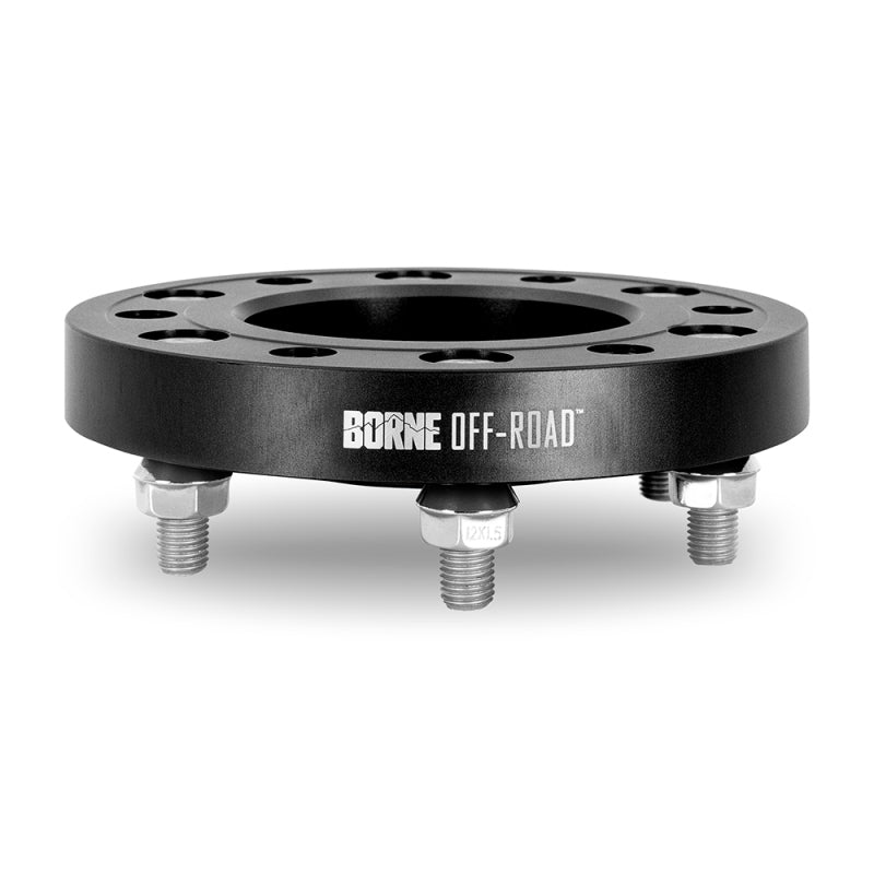 Borne Off-Road Wheel Spacers - 6x139.7 - 78.1 - 25mm - M14 - Black