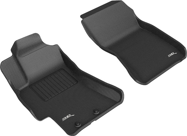 Floormats for Subaru Impreza WRX & WRX STI (2008-2014) – 3D MAXpider Kagu 1st Row Custom Fit Black