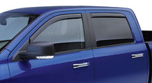 Load image into Gallery viewer, EGR 2019 Dodge Ram 1500 Crew Cab SlimLine In-Channel Window Visors Set of 4 - Dark Smoke