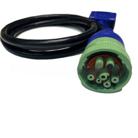 Cummins Inline 7 Diagnostic Cable – DP26P to DB26P 9-Pin Extension Line for Truck Scanner & ECU Connection
