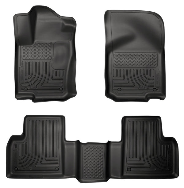 Husky Liners Black WeatherBeater Floor Liners for 2012 Mercedes ML350
