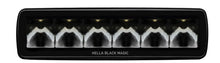 Load image into Gallery viewer, Hella Universal Black Magic 6 L.E.D. Mini Light Bar - Spot Beam