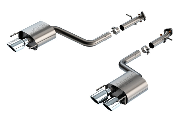 Borla S-Type Axle-Back Exhaust System for 2015-2024 Lexus RC F