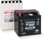 Yuasa YTX14L-BS Maintenance Free AGM 12-Volt Battery w/Bottle