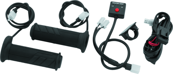 BikeMaster 7/8" Heated Handlebar Grips with 5-Level Temperature Controller