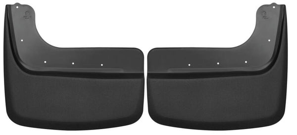 Husky Liners Custom-Molded Rear Mud Guards for 2011-2012 Ford F-350/F-450 Dually