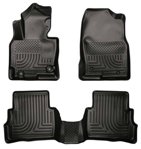 Husky Liners WeatherBeater Combo Floor Liners for 2013 Mazda CX-5 - Black