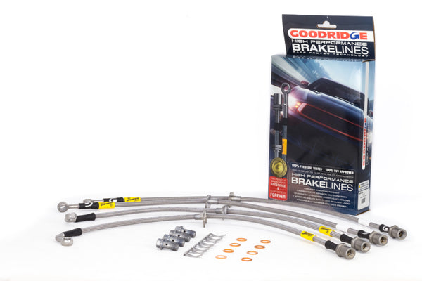Goodridge Stainless Steel Brake Line Kit for 2010-2012 Subaru Legacy (All Models)