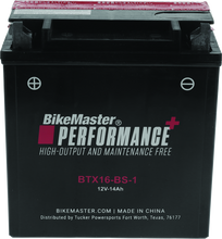 Load image into Gallery viewer, BikeMaster BTX16-BS-1 Battery