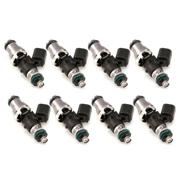 Injector Dynamics ID1050X Fuel Injectors 14mm (Set of 8) - Grey Adaptor Top
