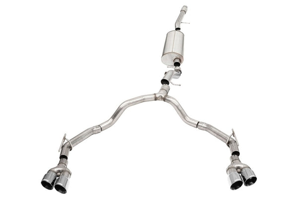 CORSA Cat-Back Exhaust System for 2021-2025 Suburban & GMC Yukon XL 6.2L 4WD with Dual Rear 3/2.75in Tips